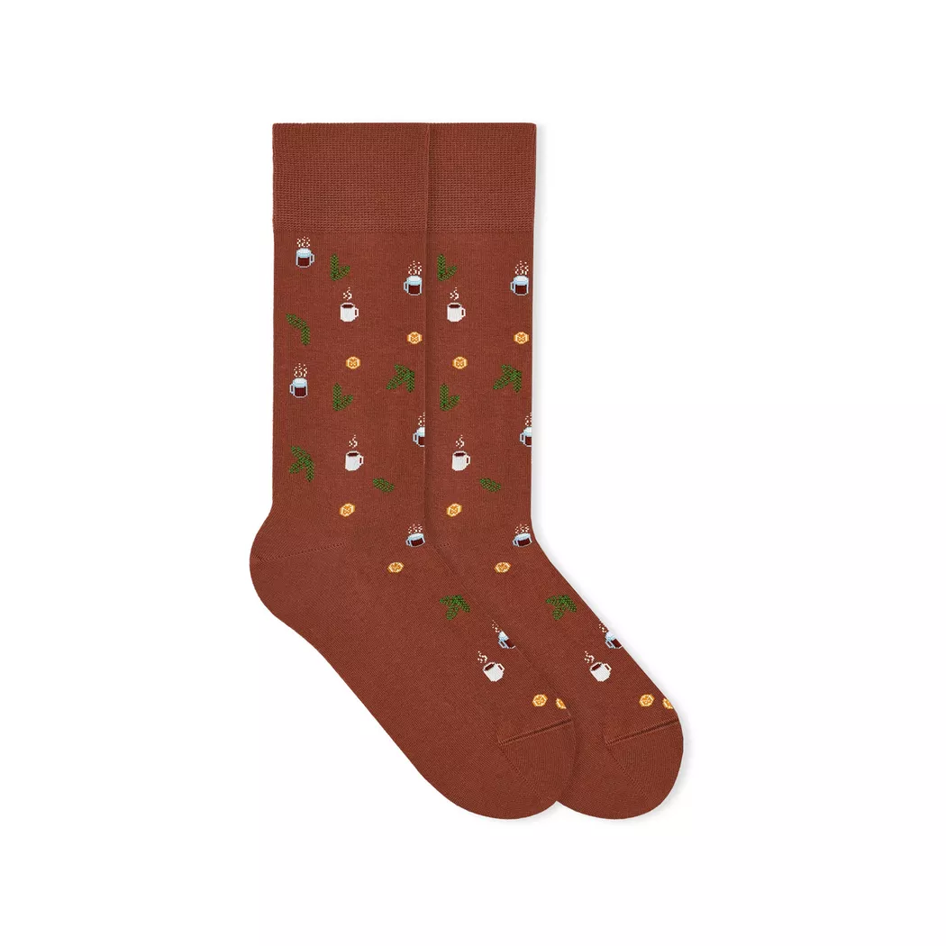 von Jungfeld - Socken, für Damen, Braun, Größe 35-38