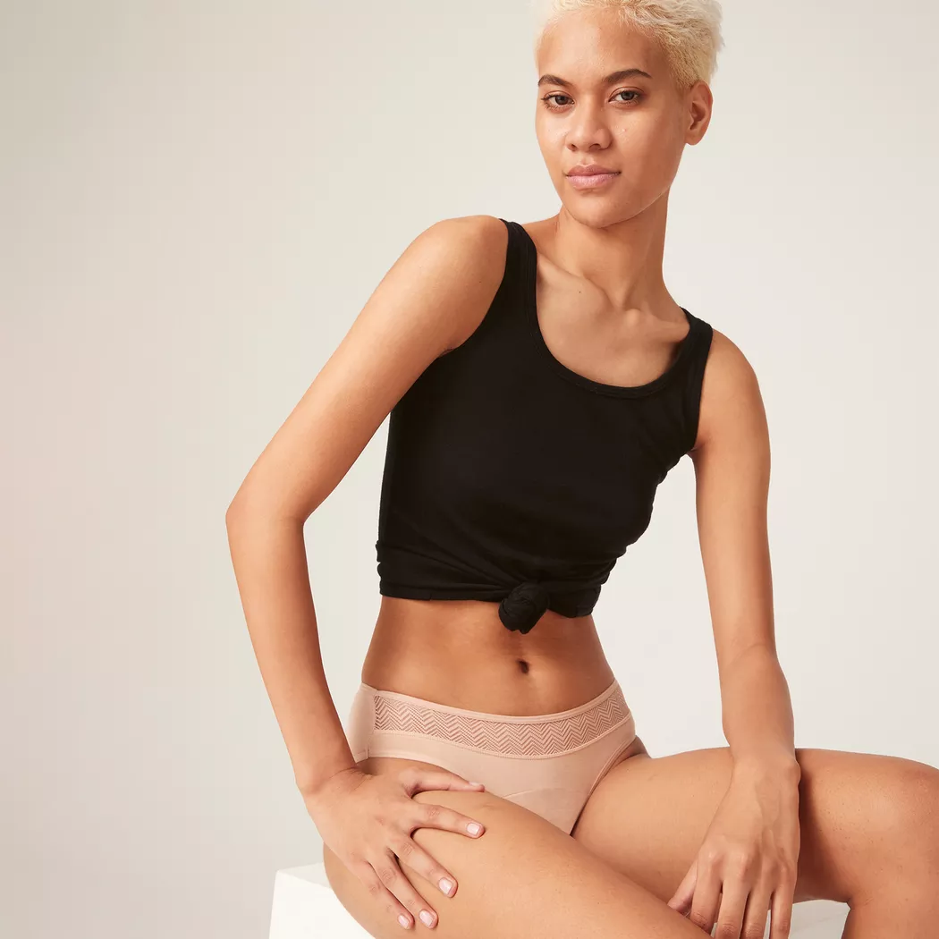 Modibodi - Periodenslip, für Damen, Black, Größe S 3