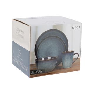 Excellent Houseware Dinnerset, 16-teilig Jersey 