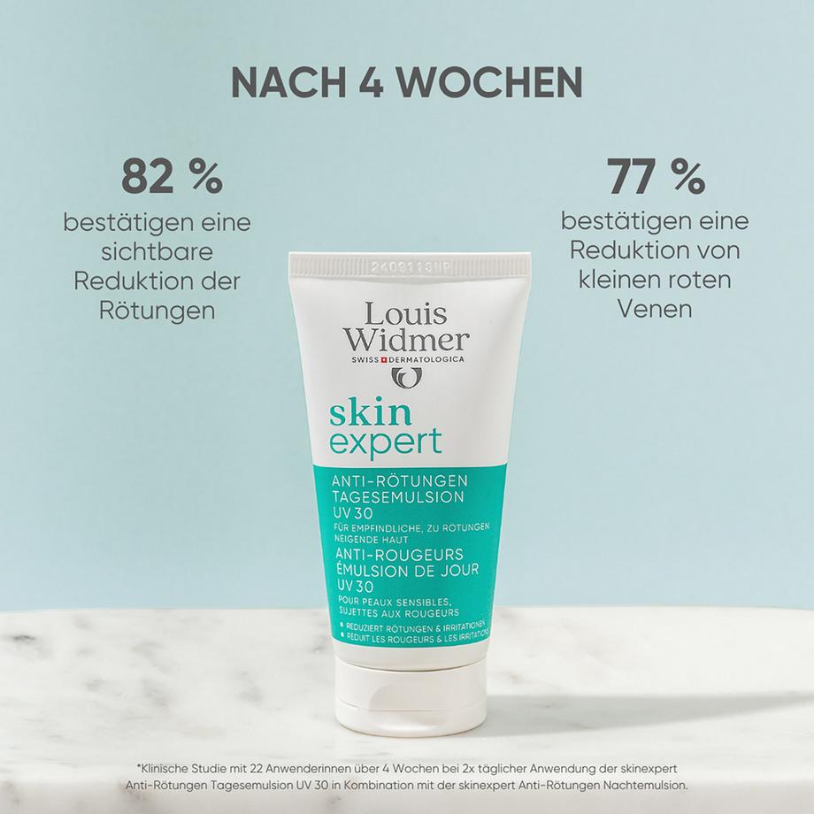 Louis Widmer  skinexpert Anti-Rötungen Tagesemulsion UV 30 