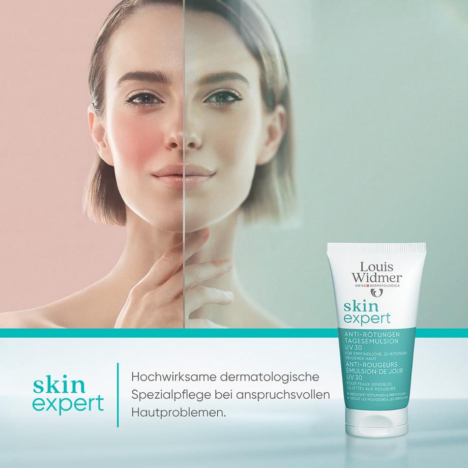 Louis Widmer  skinexpert Anti-Rötungen Tagesemulsion UV 30 