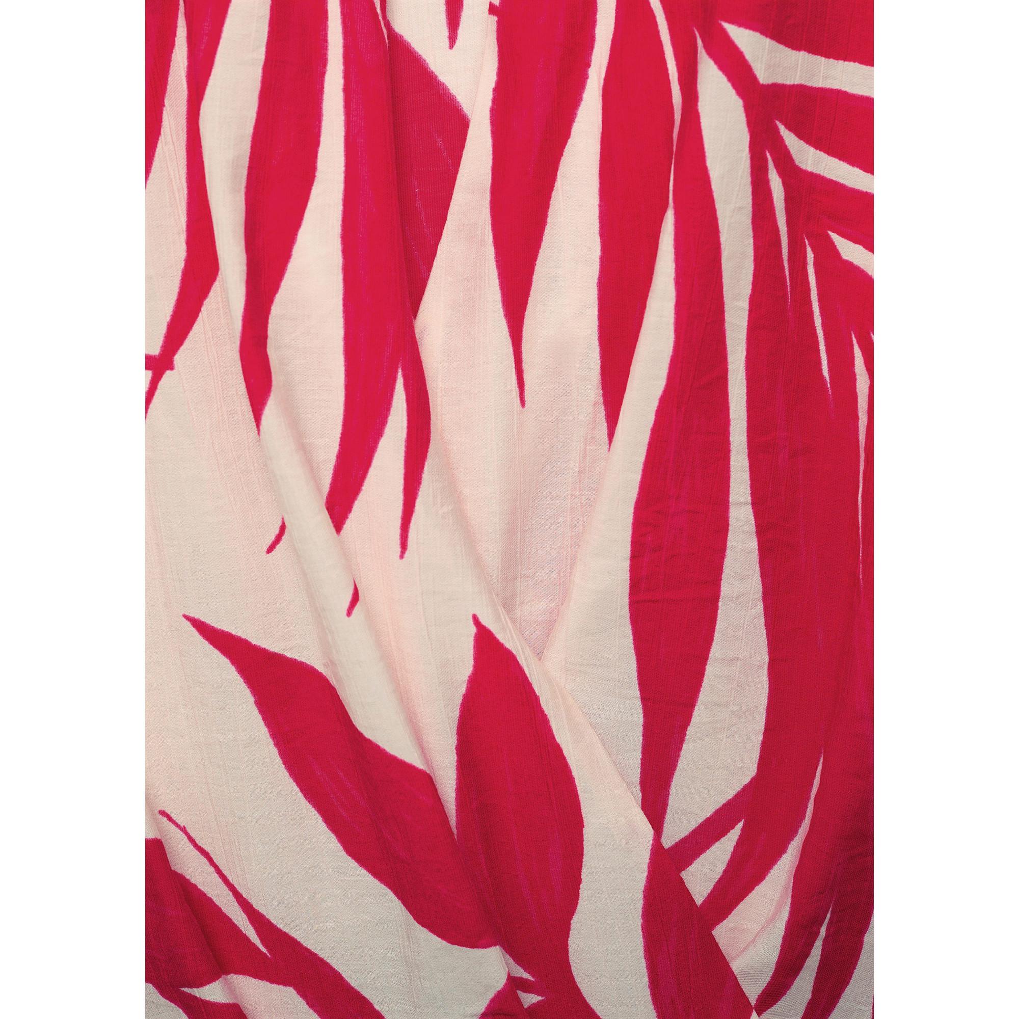 MANGO JARRY Robe Mini Imprimé Tropical Effet Cache-cœur  