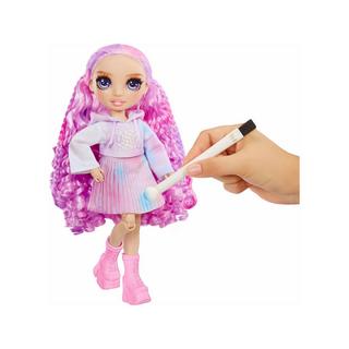 MGA  Rainbow High – WaterColor & Create Poupée 