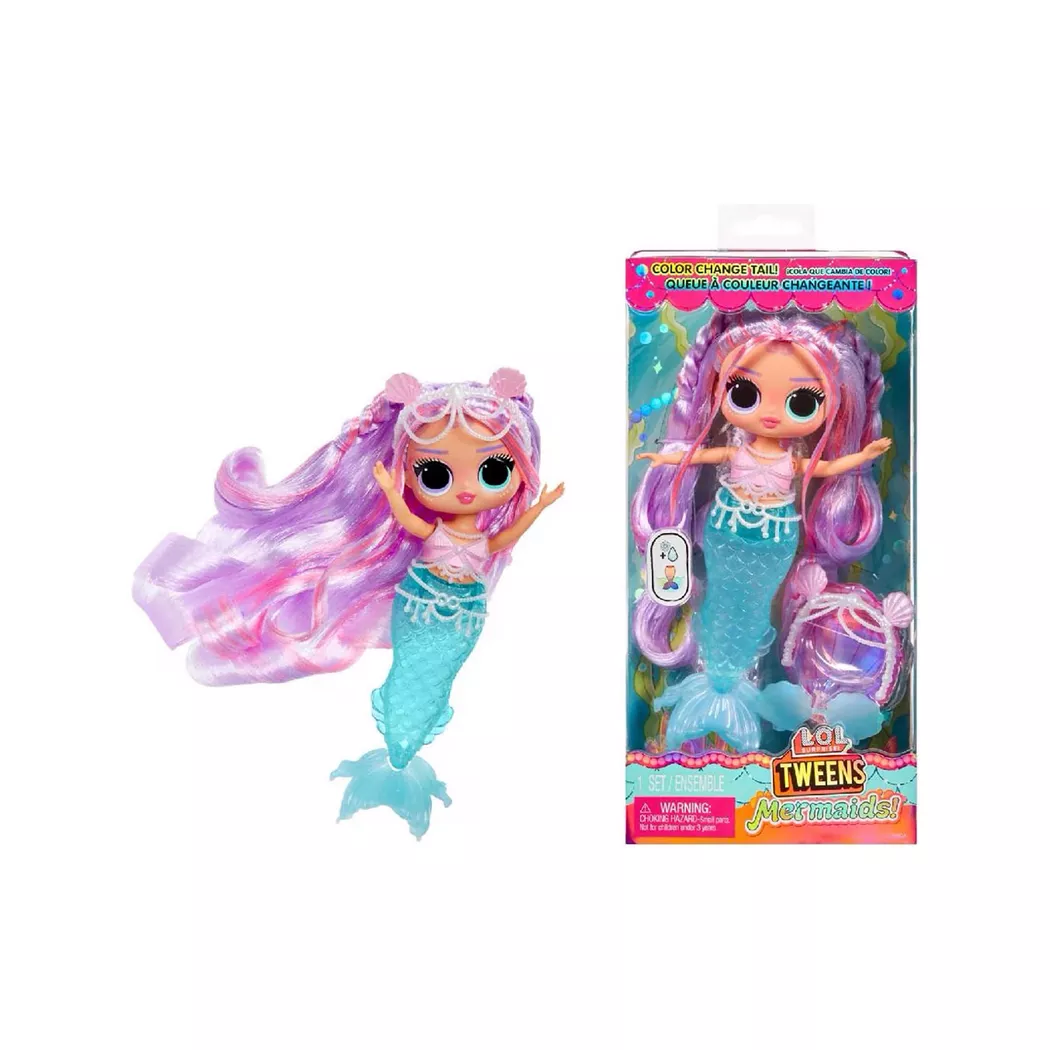MGA - L.O.L. Surprise Tweens Mermaid Doll – Lana Marine, Multicolor