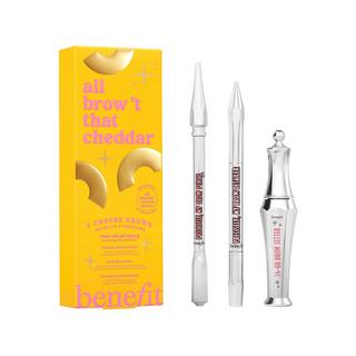 benefit  All Brow't that Cheddar - Le coffret sourcils de Noël crayon et gel sourcils 