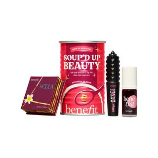 benefit  Soup'd Up Beauty - Le coffret de Noël  bronzer, blush joues & lèvres et mascara 