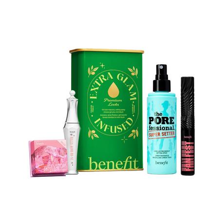 benefit  Extra Glam Infused - Le coffret de Noël maquillage complet 