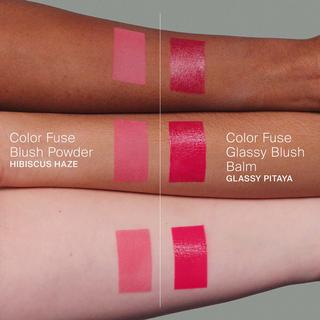 Haus Labs  COLOR FUSE INNOVATION GLASSY BALM + POWDER BLUSH DUO - Blush poudre et crème 