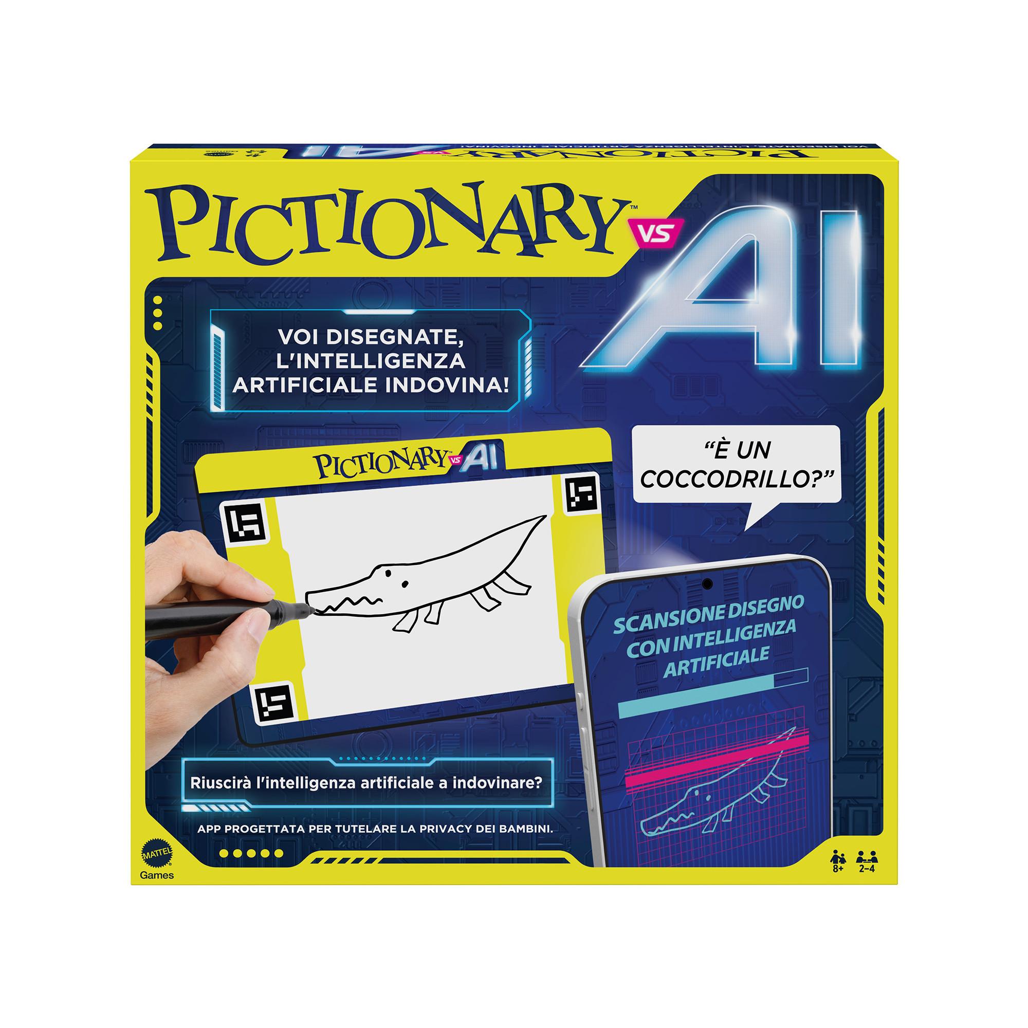 Mattel Games  Pictionary vs AI - la versione moderna del classico, italienisch 