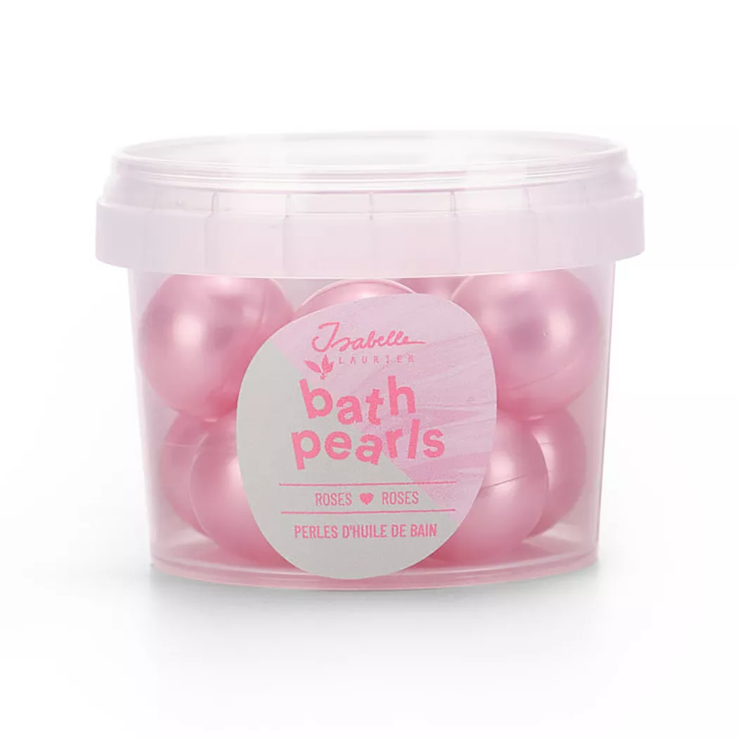 Isabelle Laurier - Badeperlen Perlrosa - Duft: Rosen, 8 x 4 g