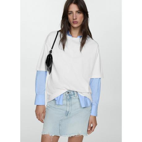 MANGO Elena Minigonna in Denim  