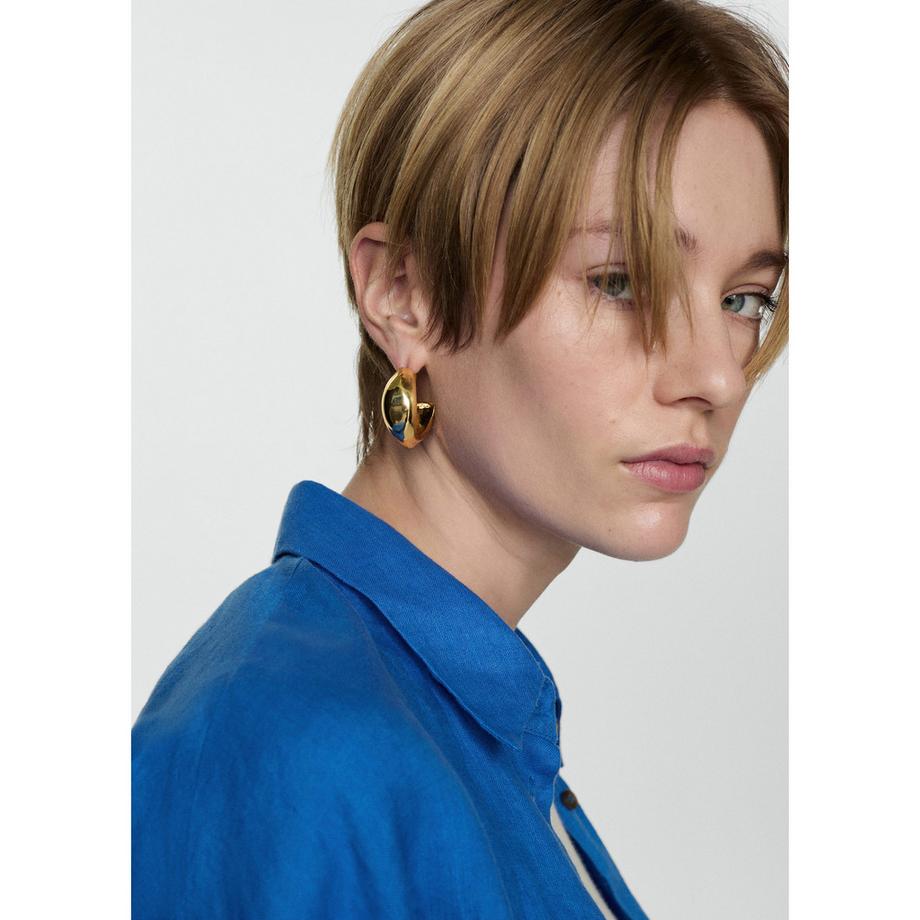 MANGO PAI Chemisier Manches Courtes  