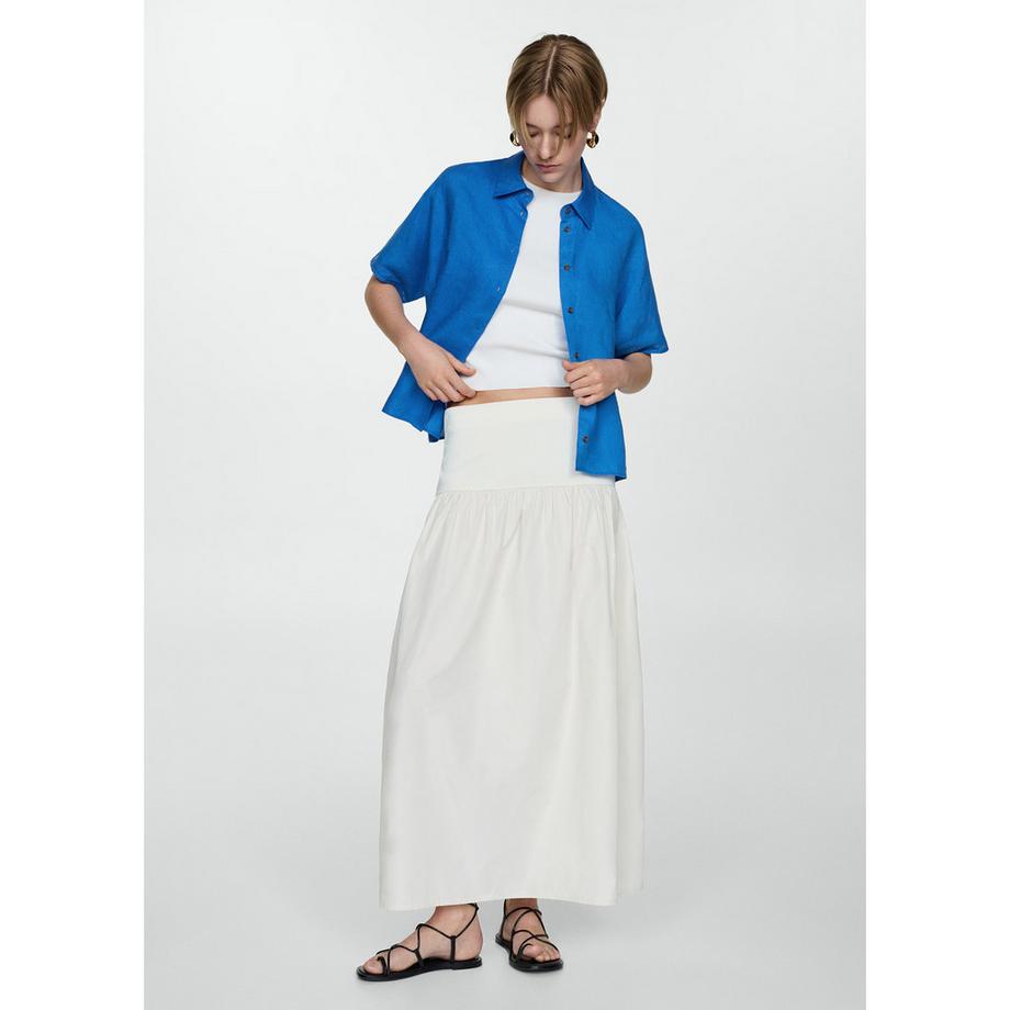 MANGO PAI Chemisier Manches Courtes  