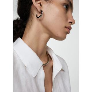 MANGO SAMARI T-shirt Oversize Manches Longues  