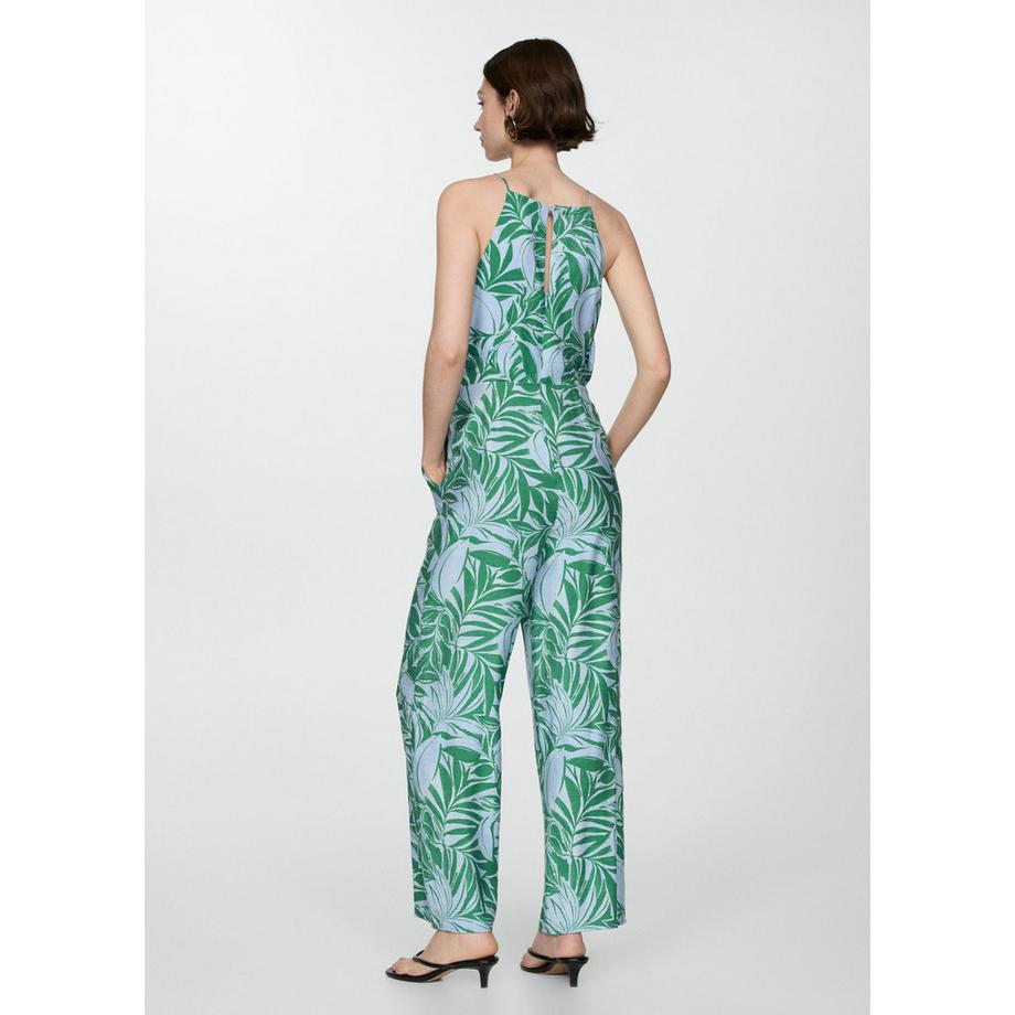 MANGO Olimpio Overall mit Blumenprint  