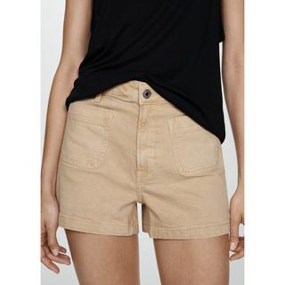 MANGO CLEA Regular Fit Denim Shorts  