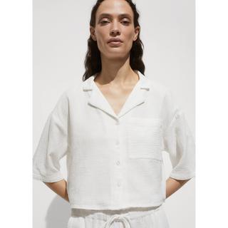 MANGO Bambie T-Shirt à Manches Courtes avec Col  