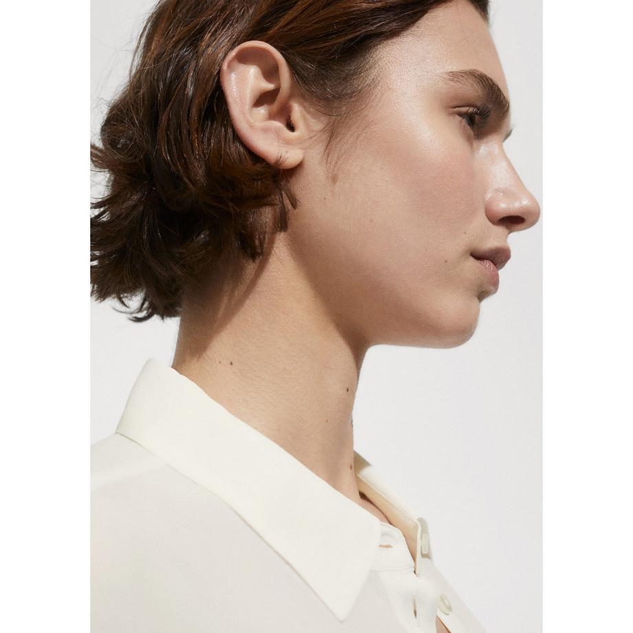 MANGO Moss Blouse Manches Courtes  