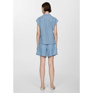 MANGO ALESSIA Chemise Lyocell Manches Courtes  