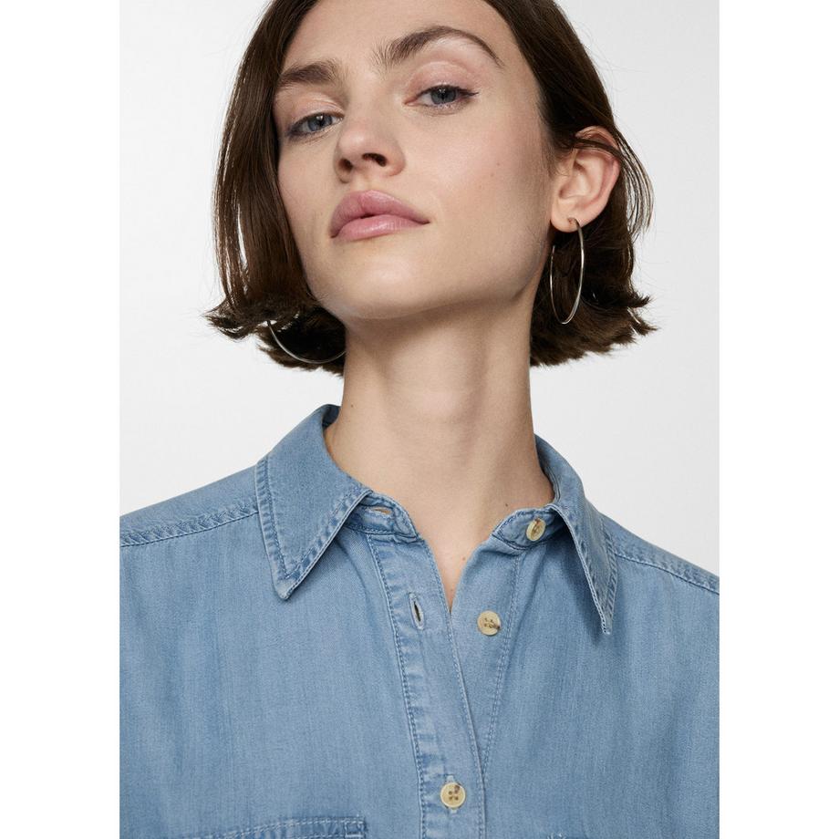 MANGO ALESSIA Camicia Lyocell Maniche Corte  