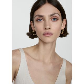 MANGO Gymnasti Top Col V en Maille Fine  