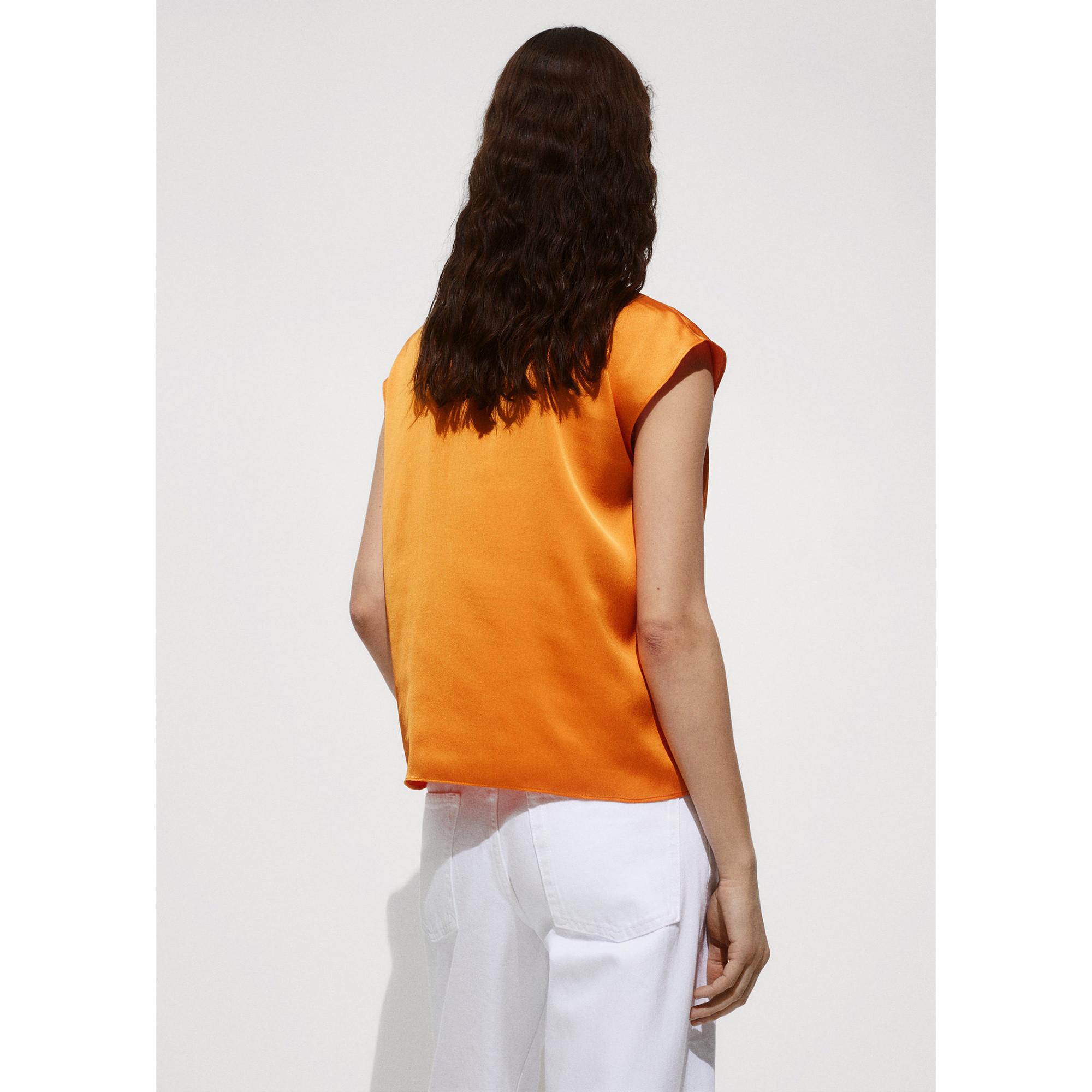 MANGO Sassa Blouse Manches Courtes  