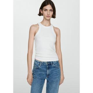 MANGO BONI Canotta a Costine  