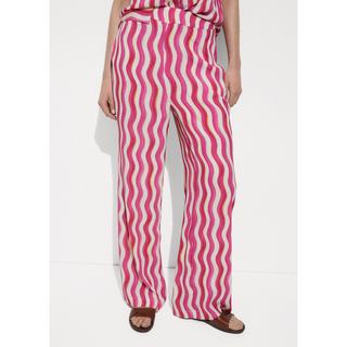 MANGO Ibiza Pantaloni Stampati Wide Leg  