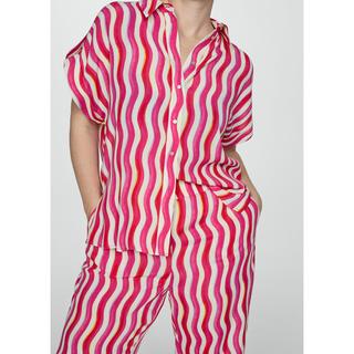 MANGO Ibiza Pantaloni Stampati Wide Leg  