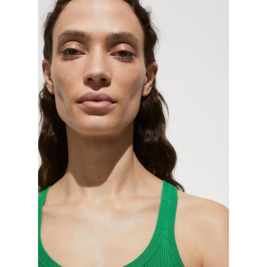 MANGO RIRI Rippstrick Top  