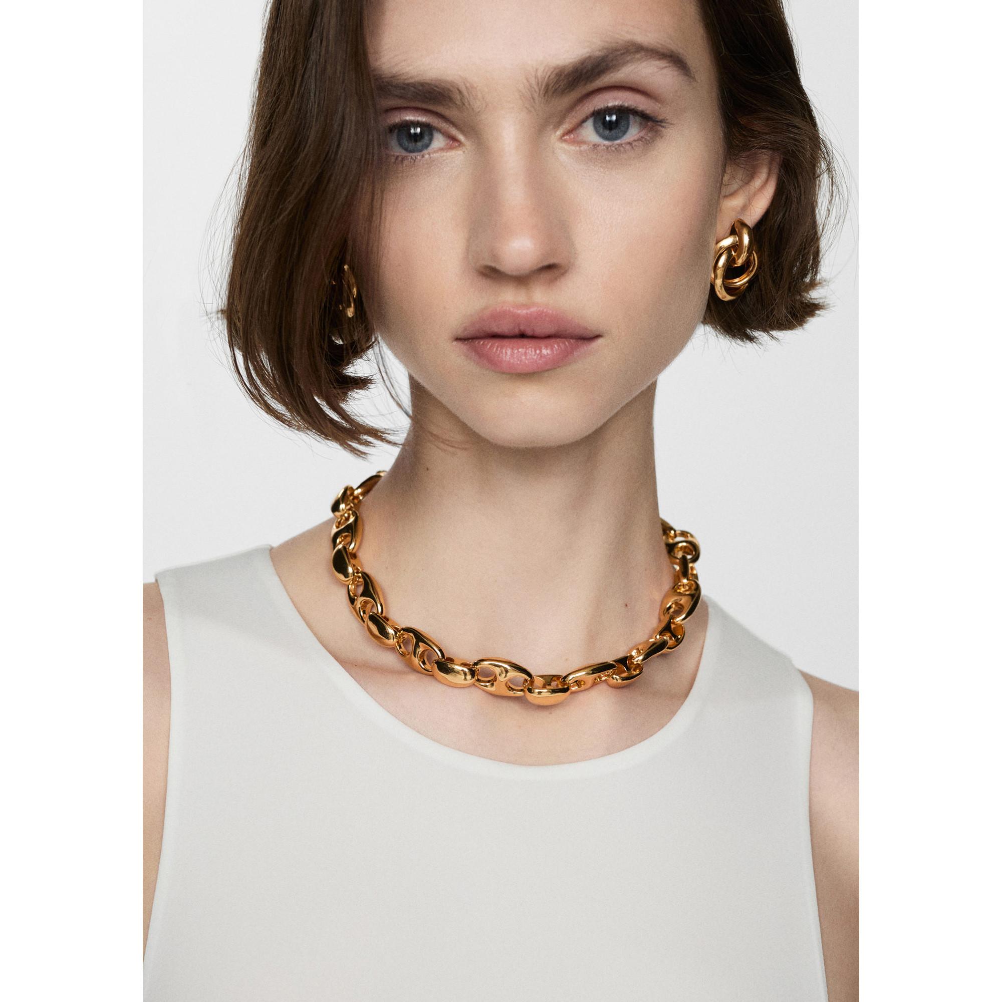 MANGO Stormy Top Senza Maniche Girocollo  