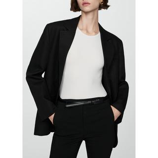 MANGO Stormy Top Senza Maniche Girocollo  