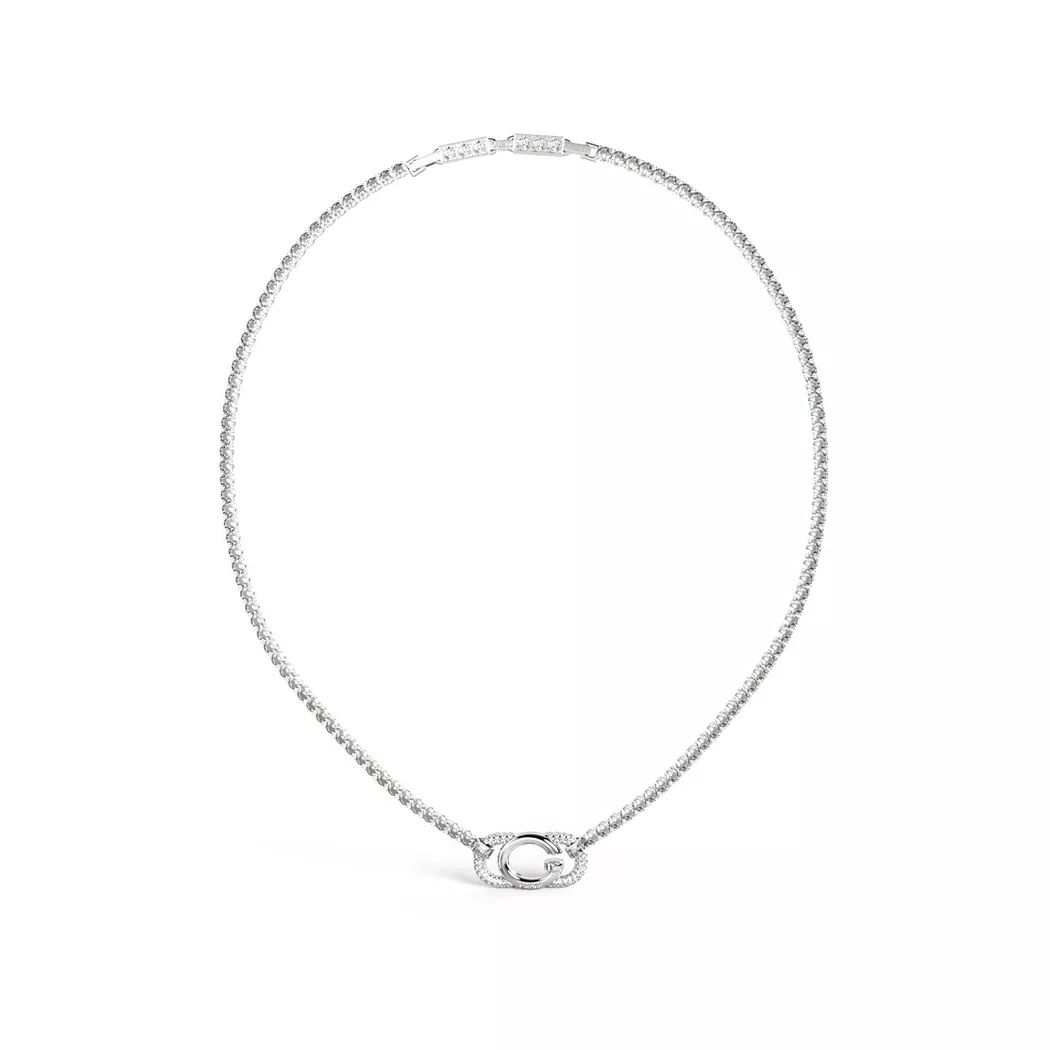 Guess - Halskette, Oh My G, 40.5CM, Silber