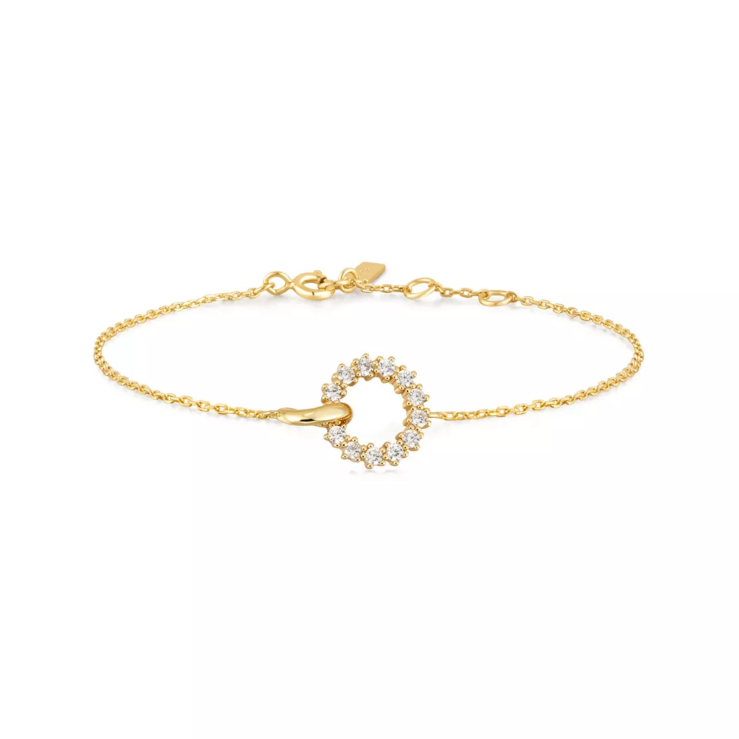 ANIA HAIE - Armband, Miss Twinkle, 16+3CM, Gold