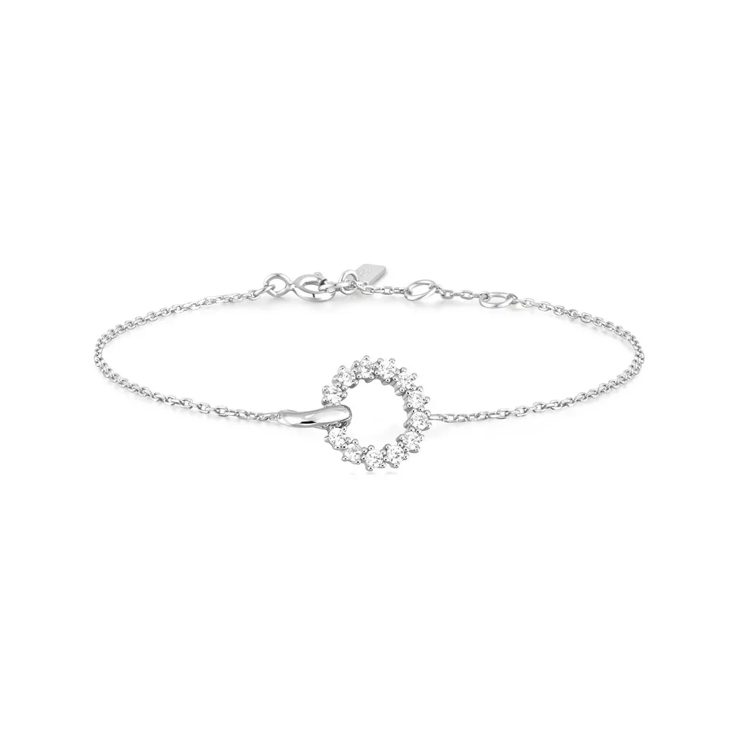 ANIA HAIE - Armband, Miss Twinkle, 16+3CM, Silber