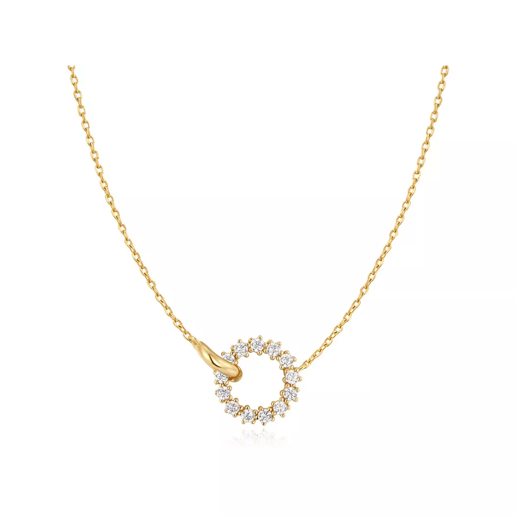 ANIA HAIE - Halskette, Miss Twinkle, 43.5CM, Gold