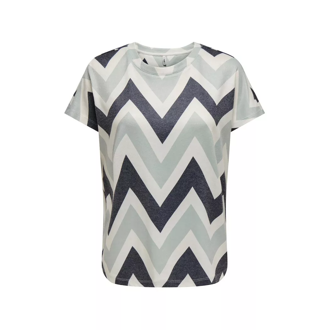 Only - T-Shirt, kurzarm, für Damen, Multicolor, Größe XS