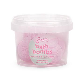 Palline da bagno schiumogene rosa - Profumo: ciliegie