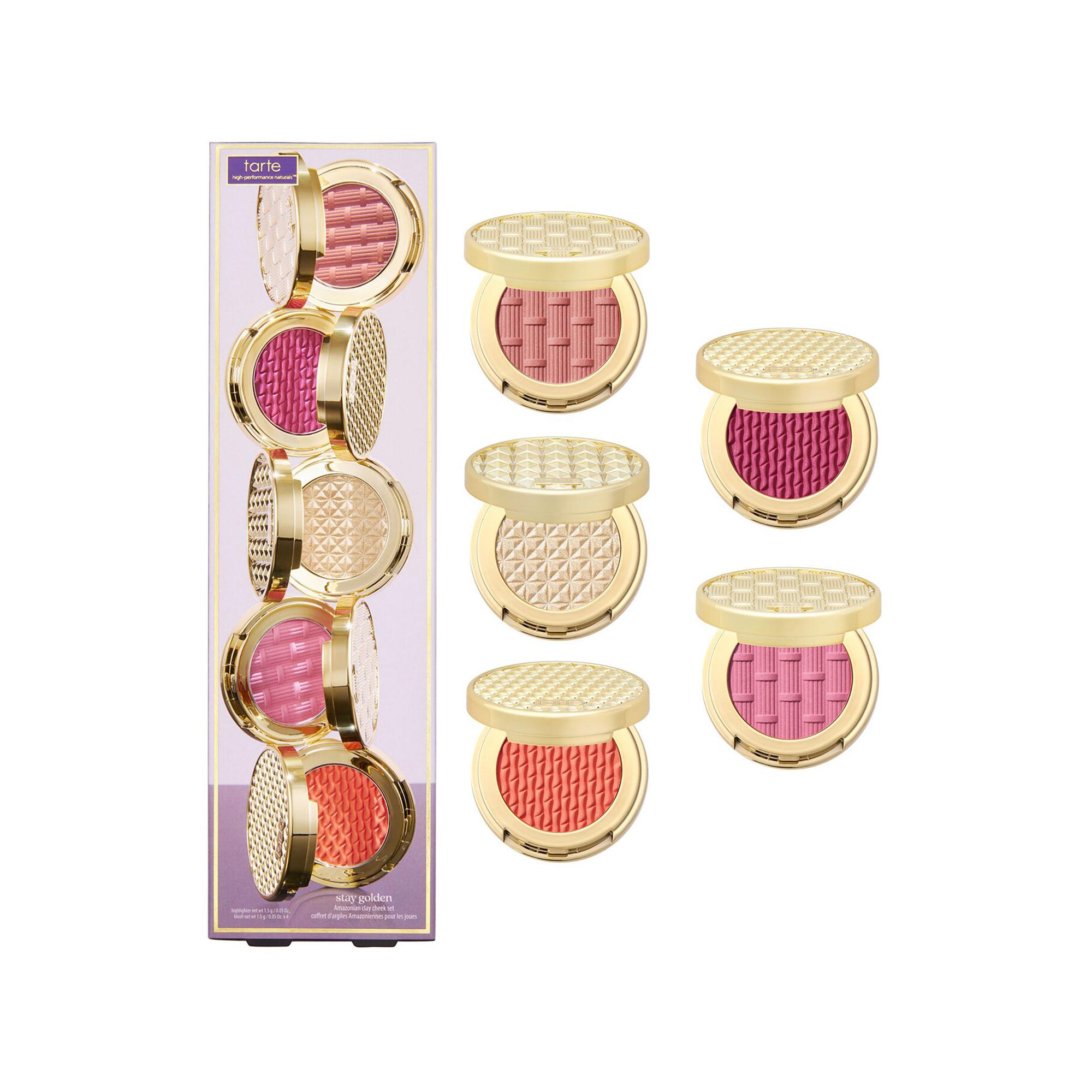 tarte  Stay Golden Amazonian Clay Cheek Set - Coffret blush 