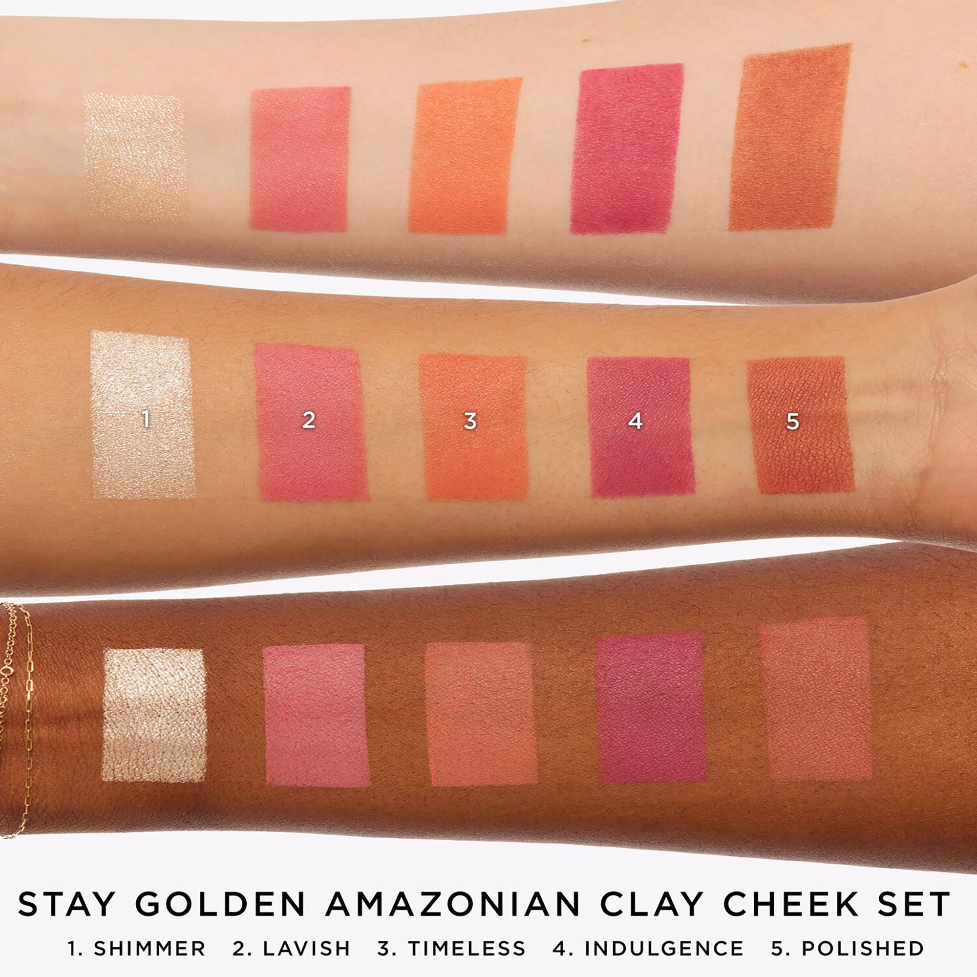 tarte  Stay Golden Amazonian Clay Cheek Set - Coffret blush 