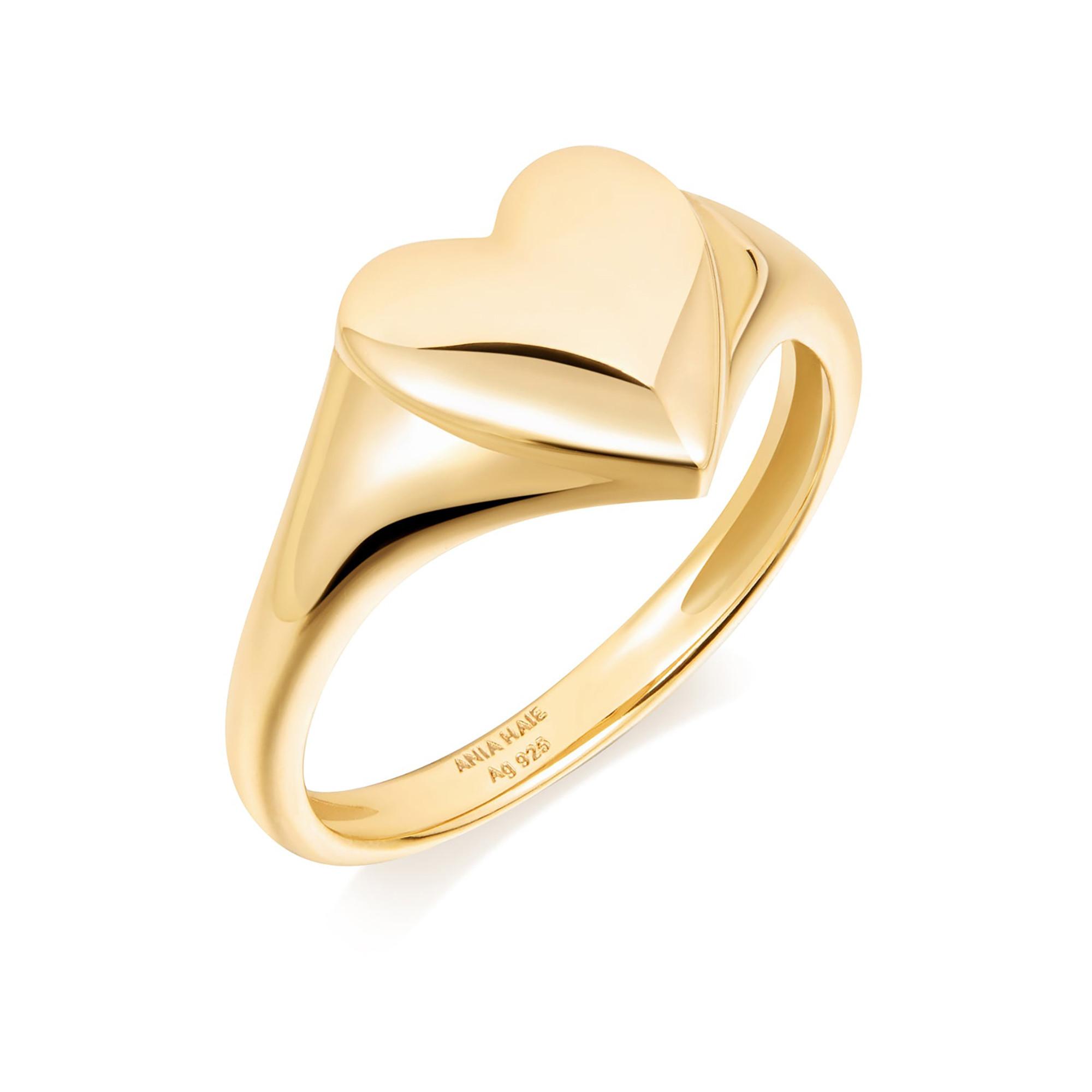 ANIA HAIE Heart Hunter Ring 