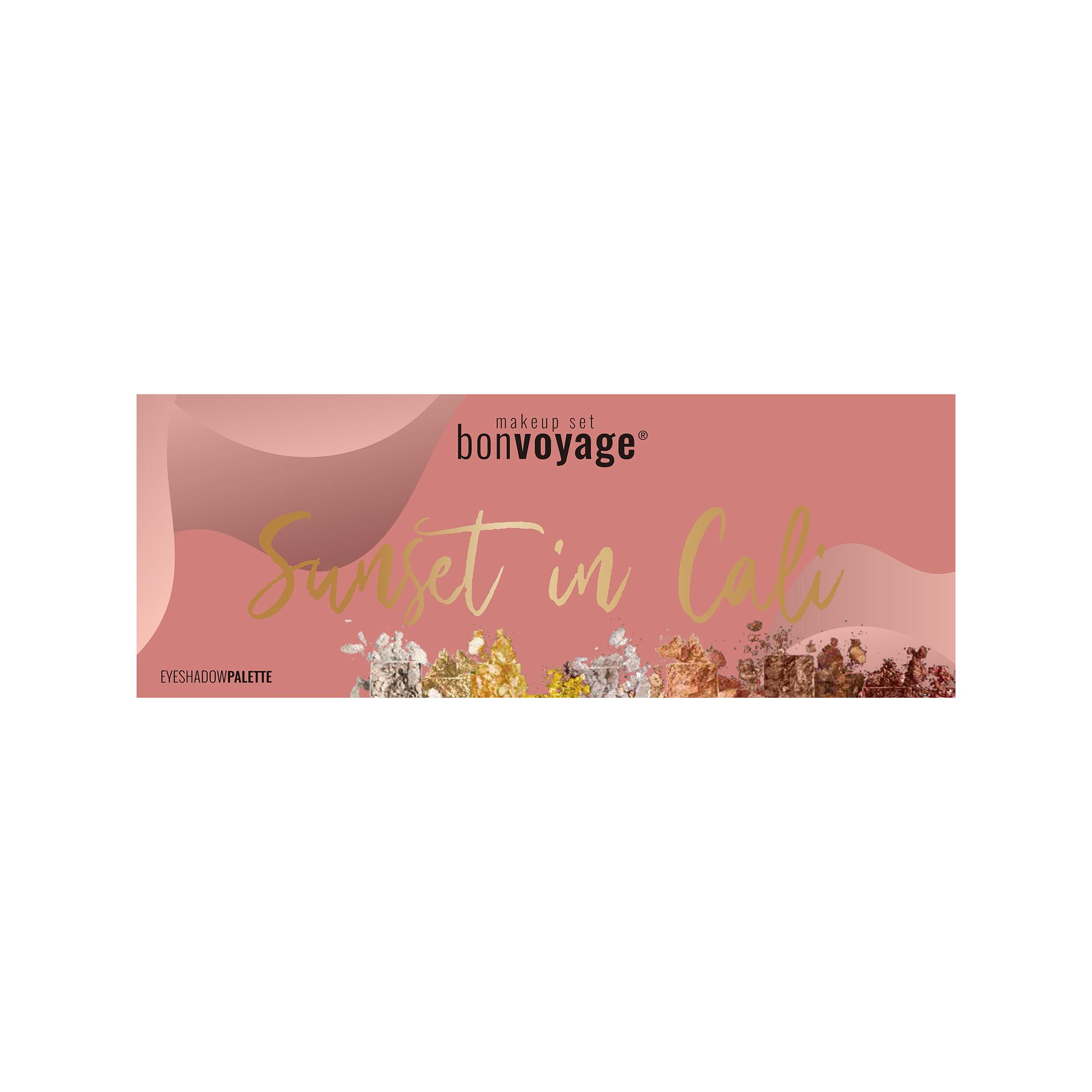 Bonvoyage ESSENTIALS - Sunset in Cali Eyeshadow Palette – Sunset in Cali 