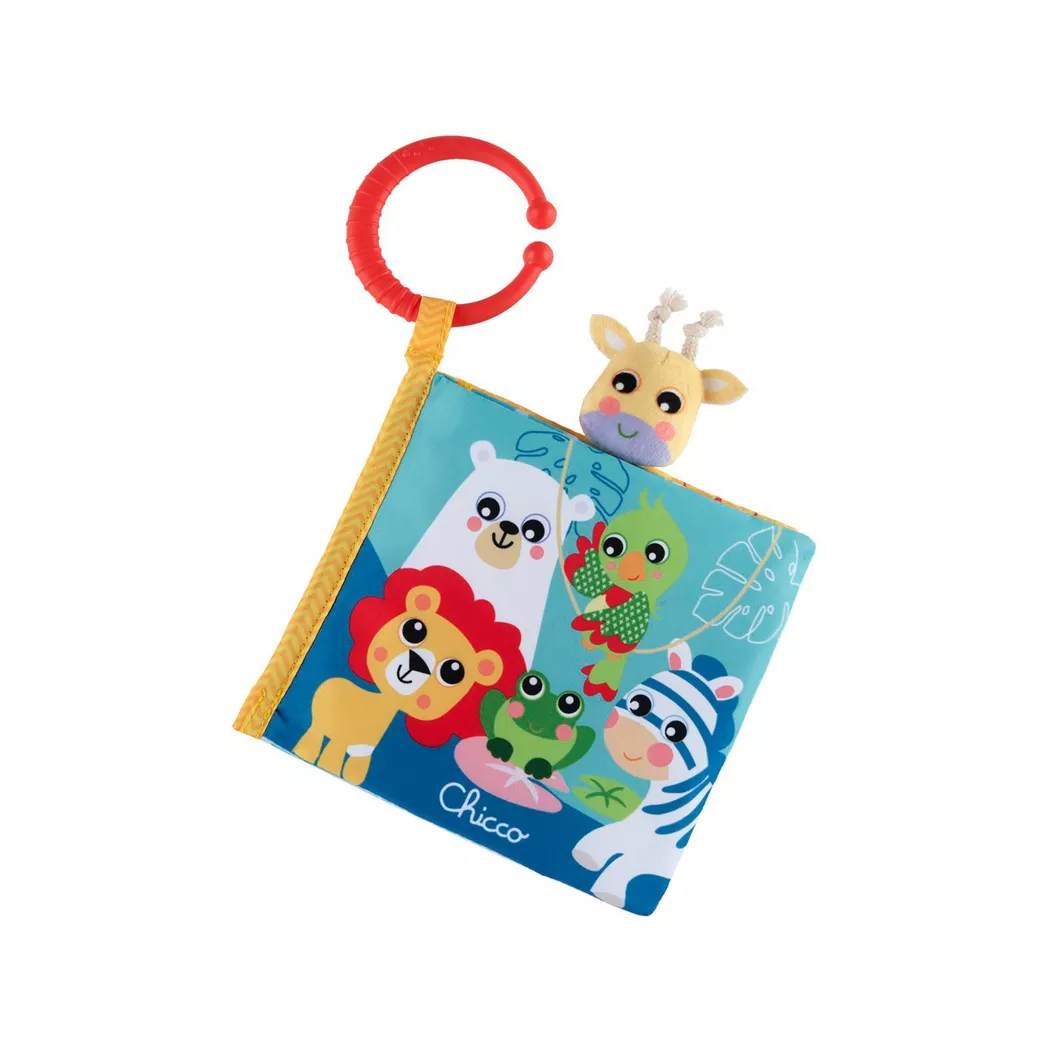 Chicco - Mein Buch der wilden Tiere, Multicolor