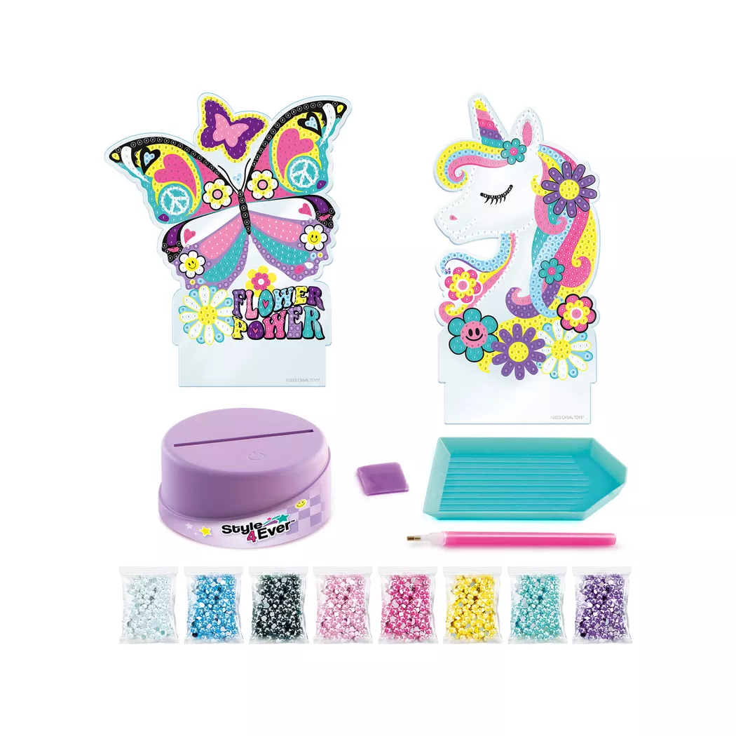 Canal Toys - Diamond Art Lamp Set, Multicolor