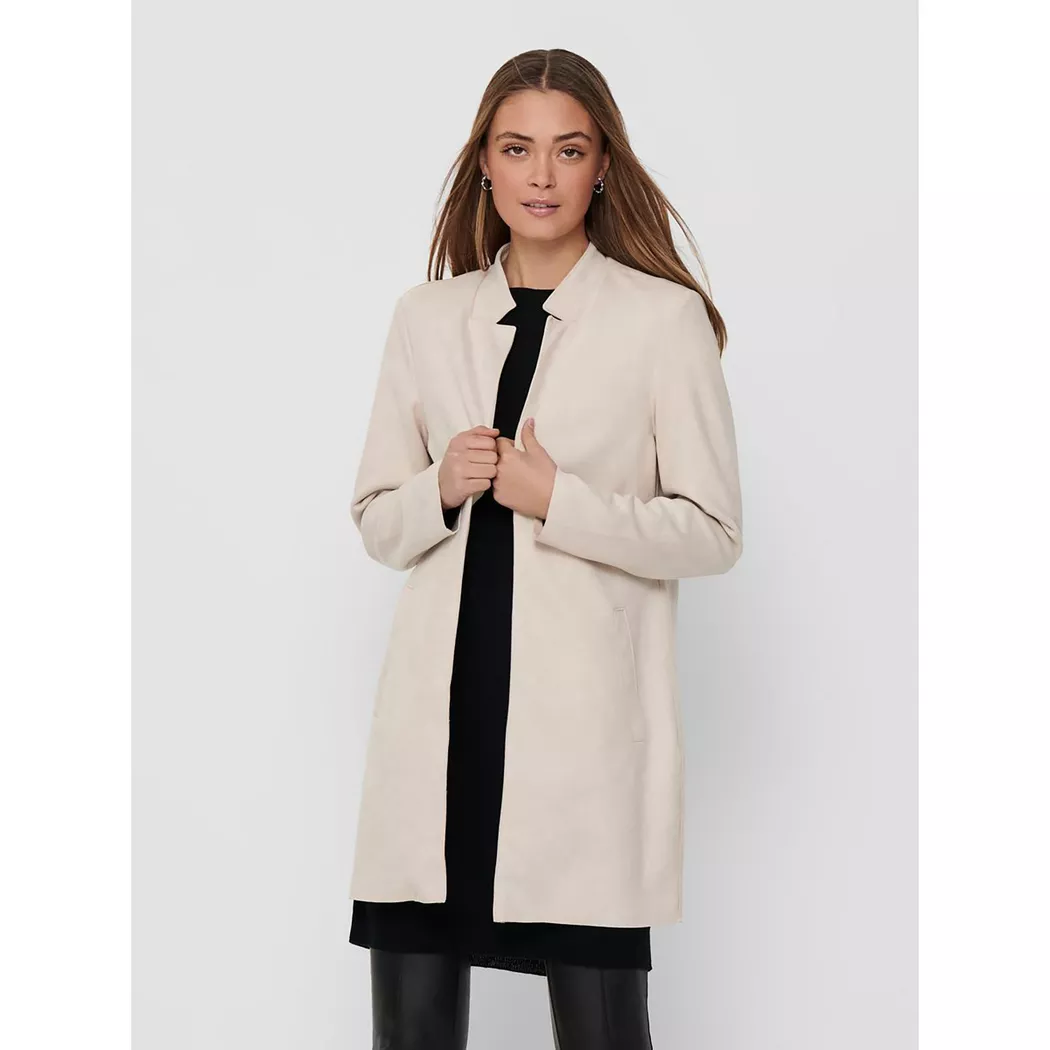 Only - Mantel, für Damen, Beige Größe L