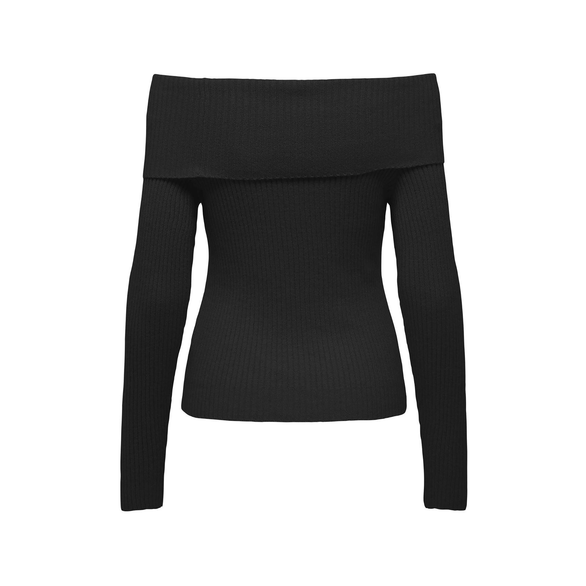 ONLY Pullover a costine con spalle scoperte  