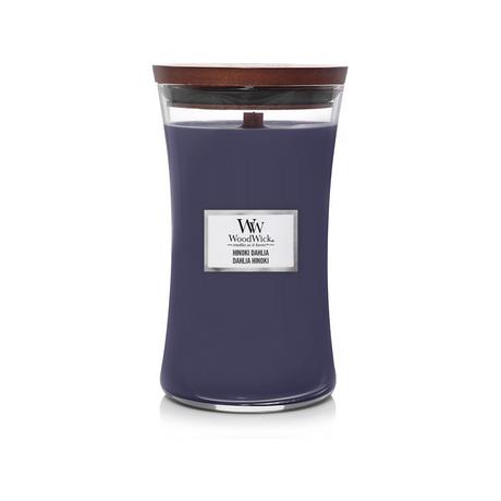 WoodWick Bougie parfumée en verre Hinoki Dahlia 