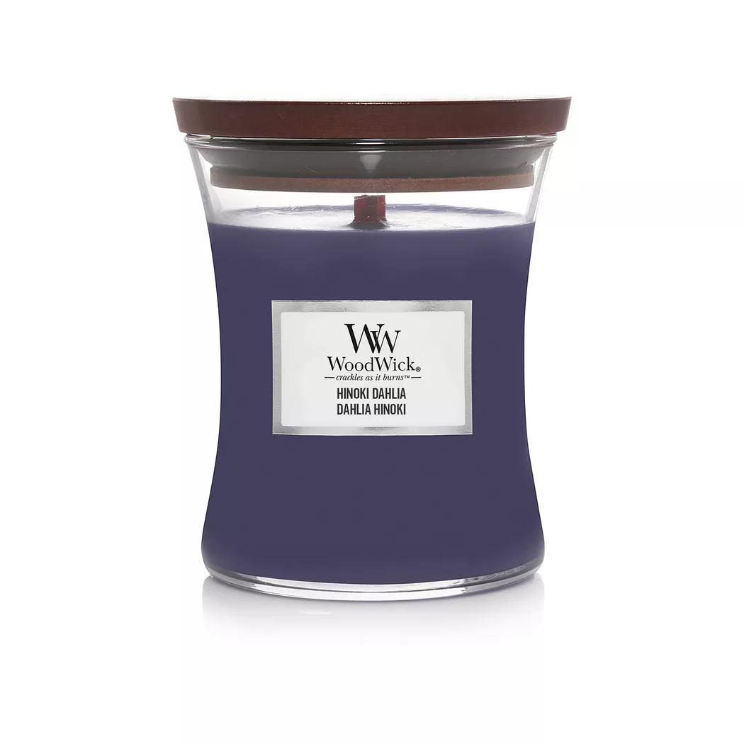 WoodWick Bougie Parfumée en Verre Bleu 453g 3