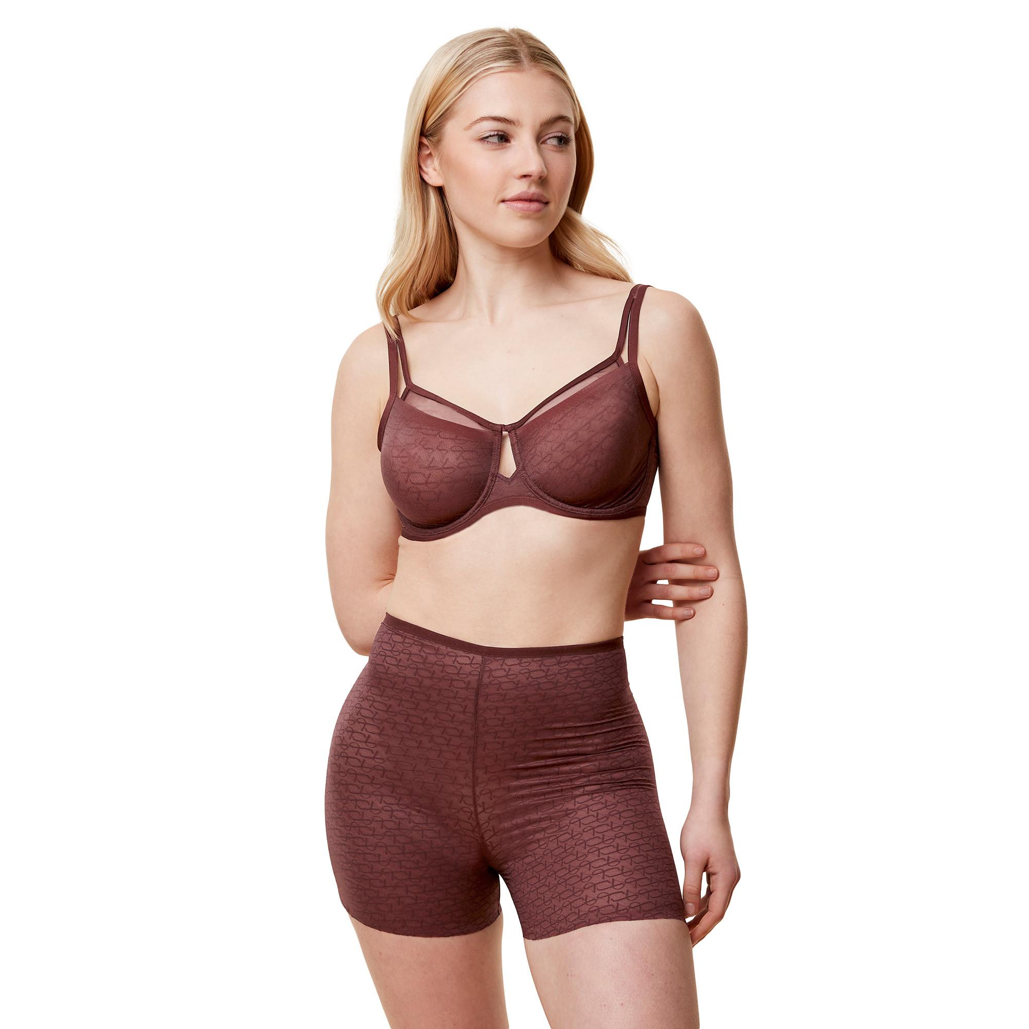 Image of Bügel-bh, Wattiert Damen Schokolade C/80