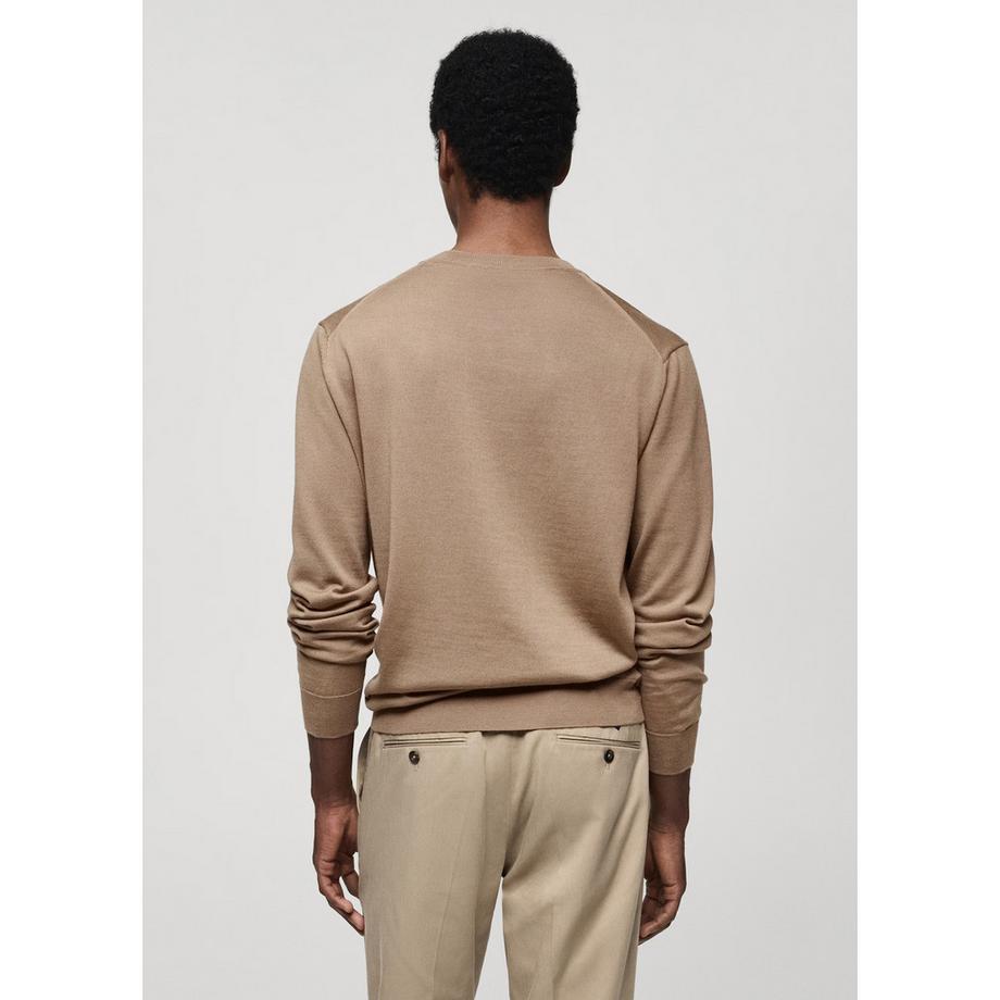 Mango Man Willy Rundhals-Sweatshirt  